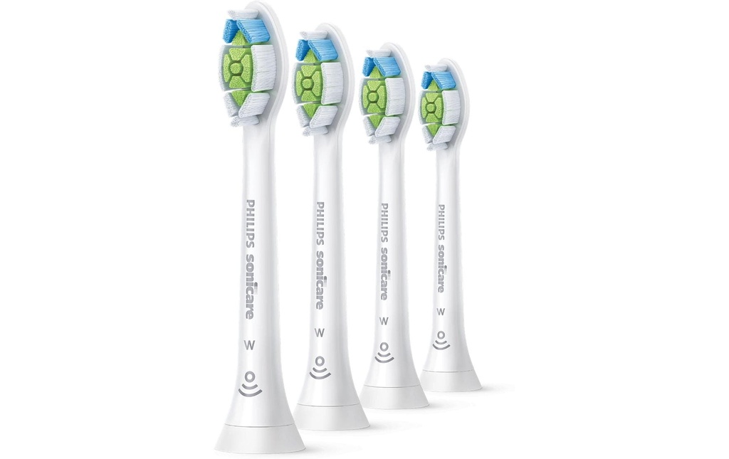 Philips Tête de brosse à dents Sonicare Optimal White HX6064/87 4 pièces