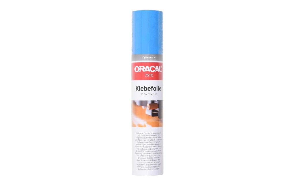 ORAFOL Film de vinyle Oracal 751C / 31.5 x 300 cm bleu clair