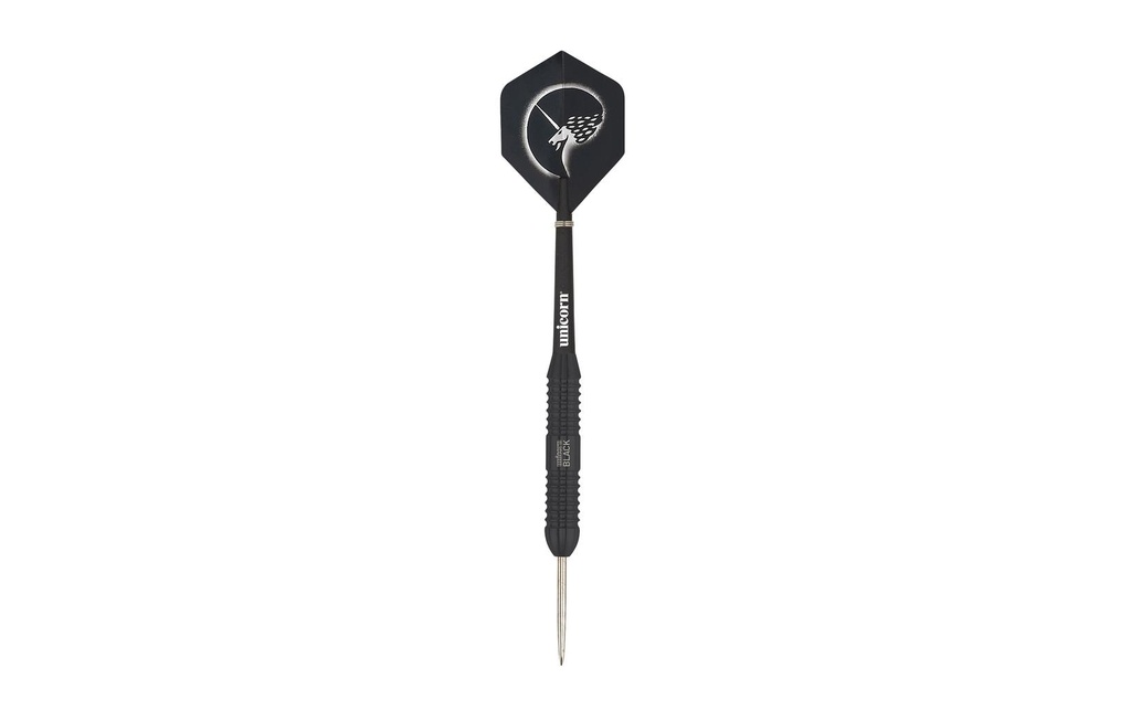 Unicorn Fléchettes Core Plus Win Black Brass - 22G, Set de 3 pièces, Steel