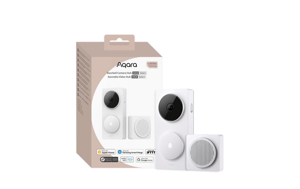 Aqara Hub de sonnette de porte et de caméra G410 Blanc 1 Pièce/s
