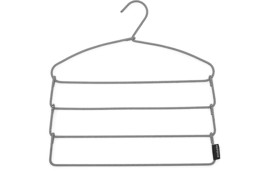 Brabantia Cintre pour pantalons 1 Pièce/s, Noir/Blanc