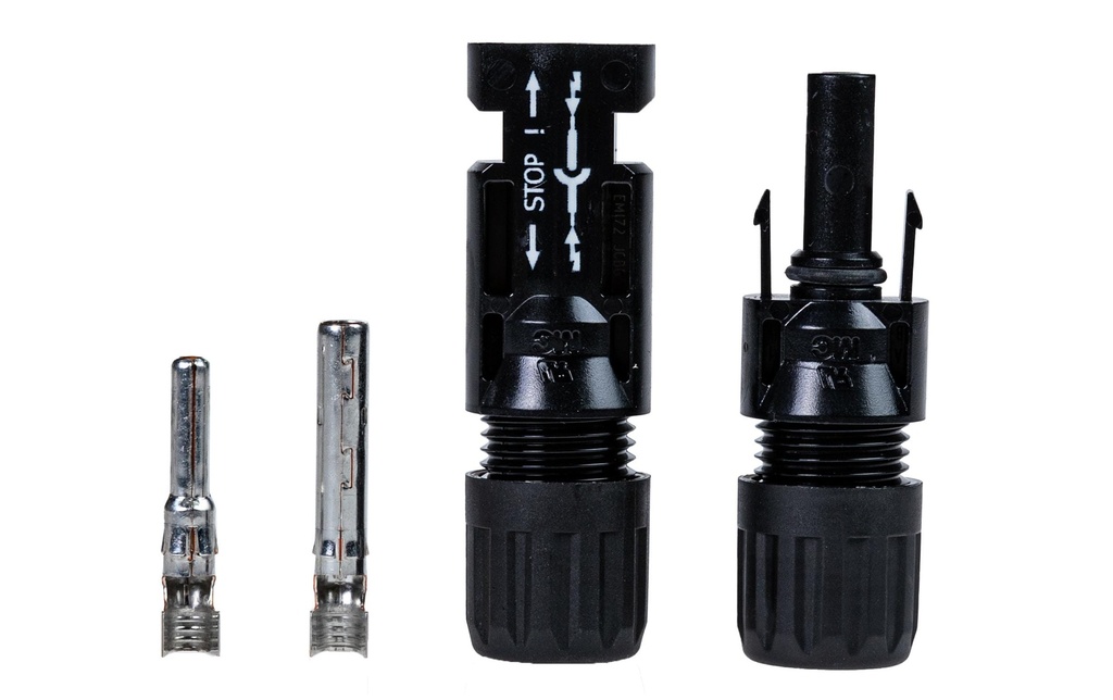 Autarking Connecteur Set MC4 Bouchon et accouplement