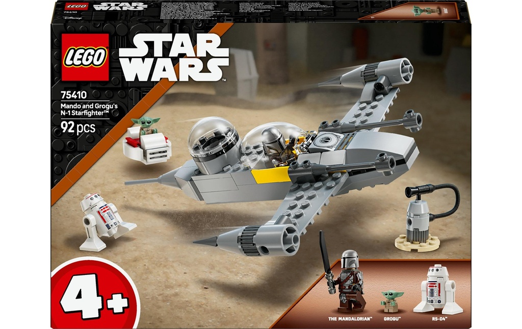 LEGO® Star Wars Mandos und Grogus N-1 Starfighter 75410