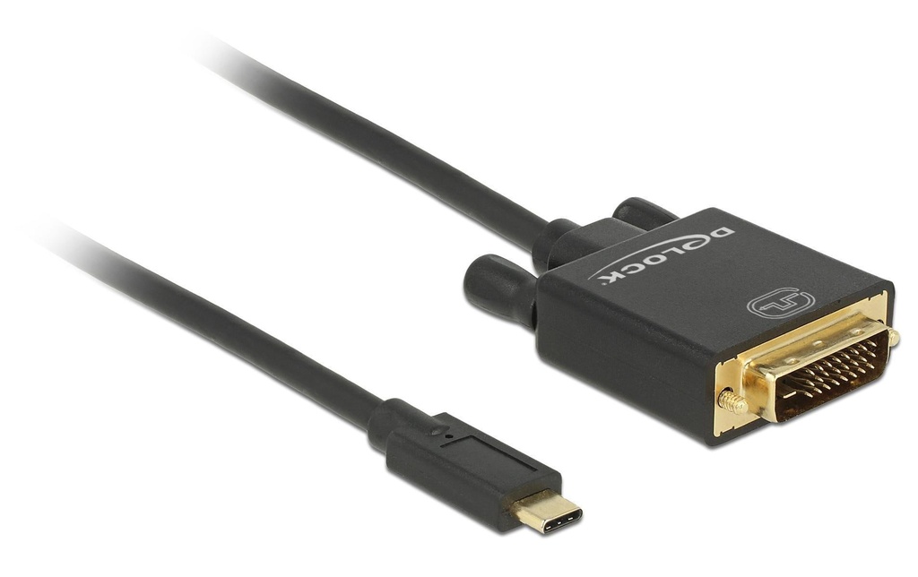 Delock Câble 4K USB type C - DVI-D, 1 m
