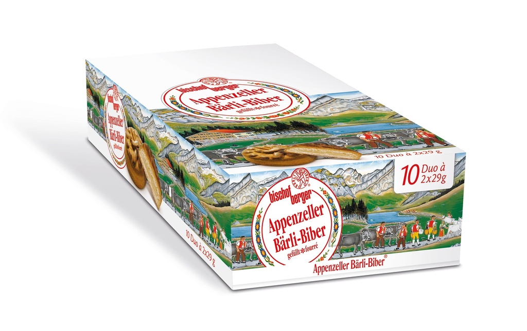 Bischofberger Pâtisserie Appenzeller Bärli – Biber 580 g