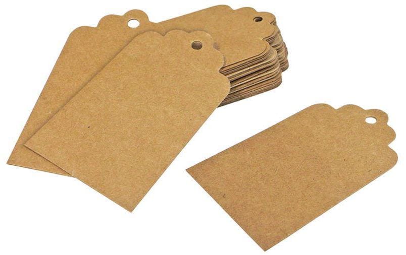 Braun + Company Étiquette pour cadeau Set 4 x 7.4 cm, 24 pièces