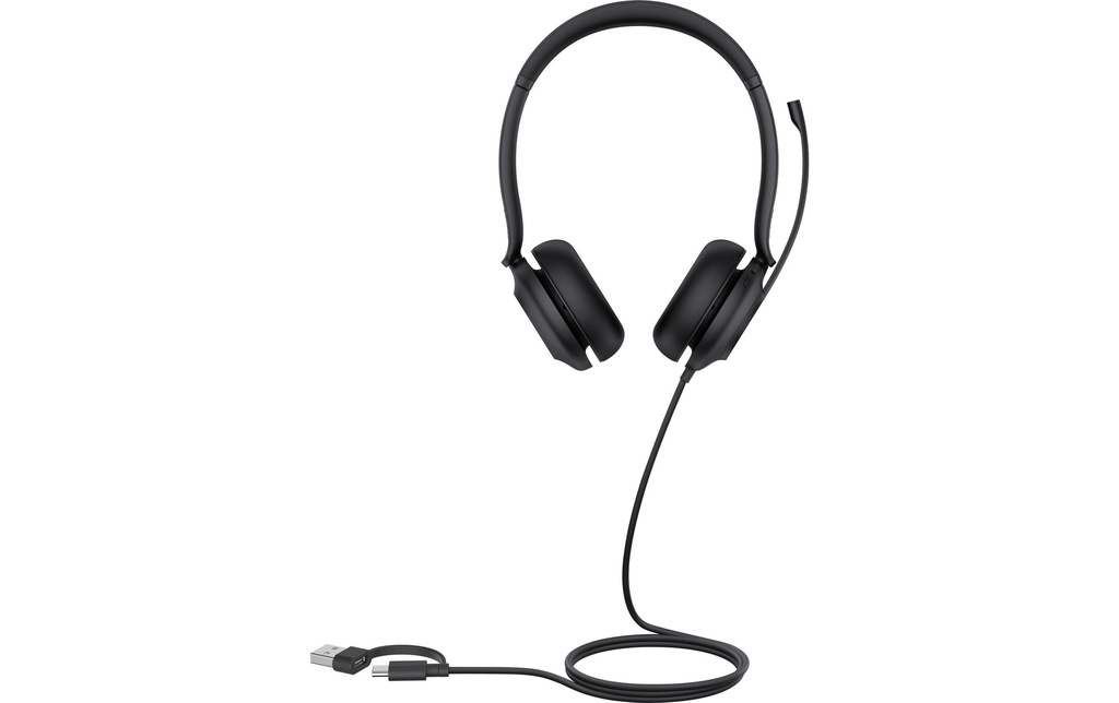 Yealink Casque avec micro UH35 Dual UC USB-C/A Câblé