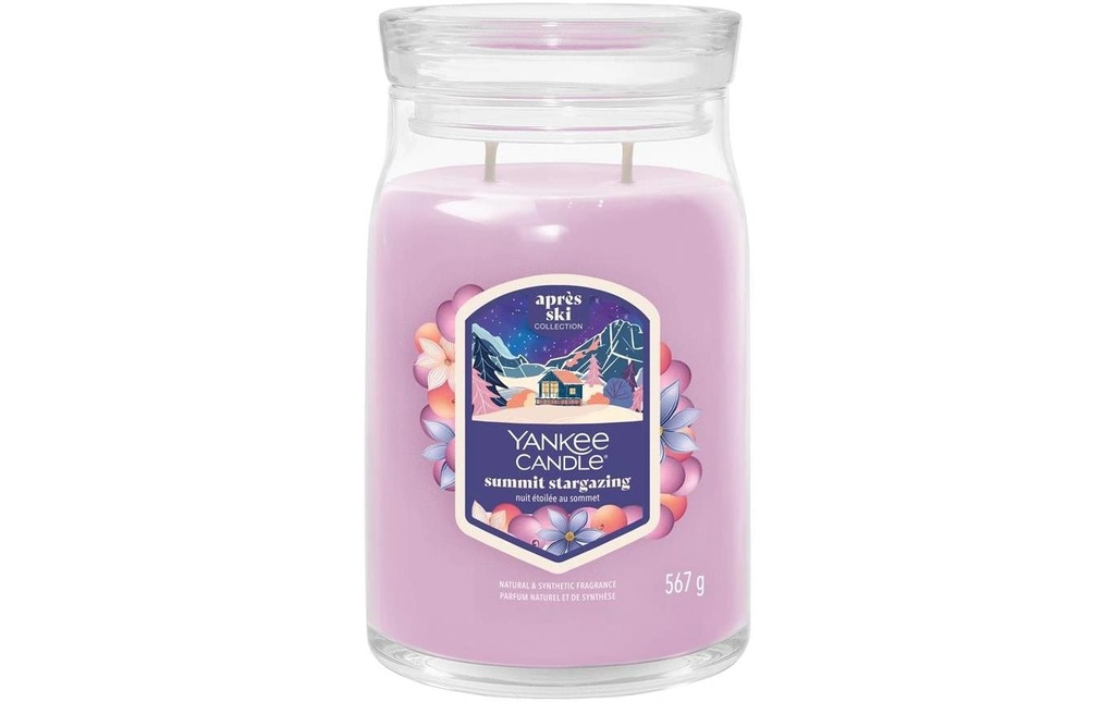 Yankee Candle Signature Bougie parfumée Summit Stargazing Grand pot