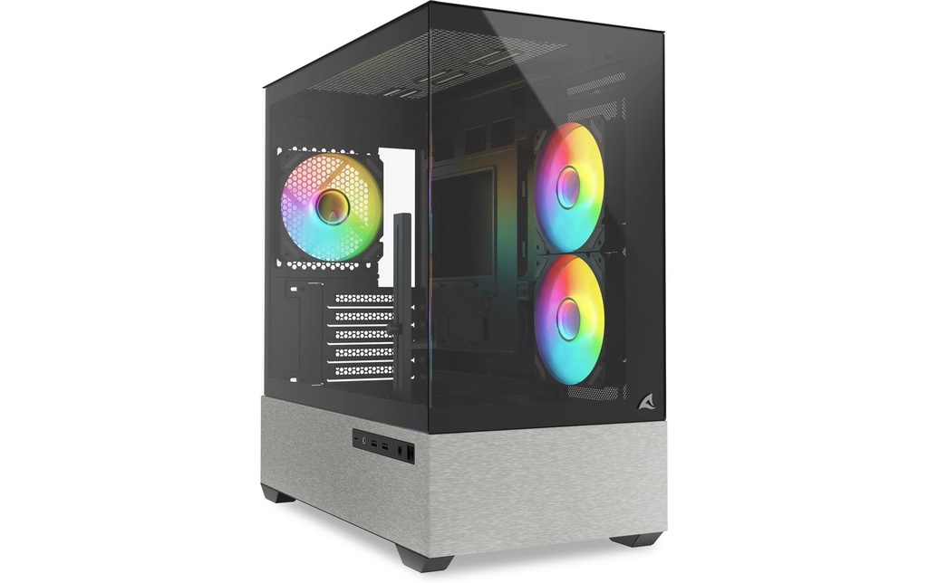 Sharkoon Boîtier d’ordinateur MK7 ARGB Noir