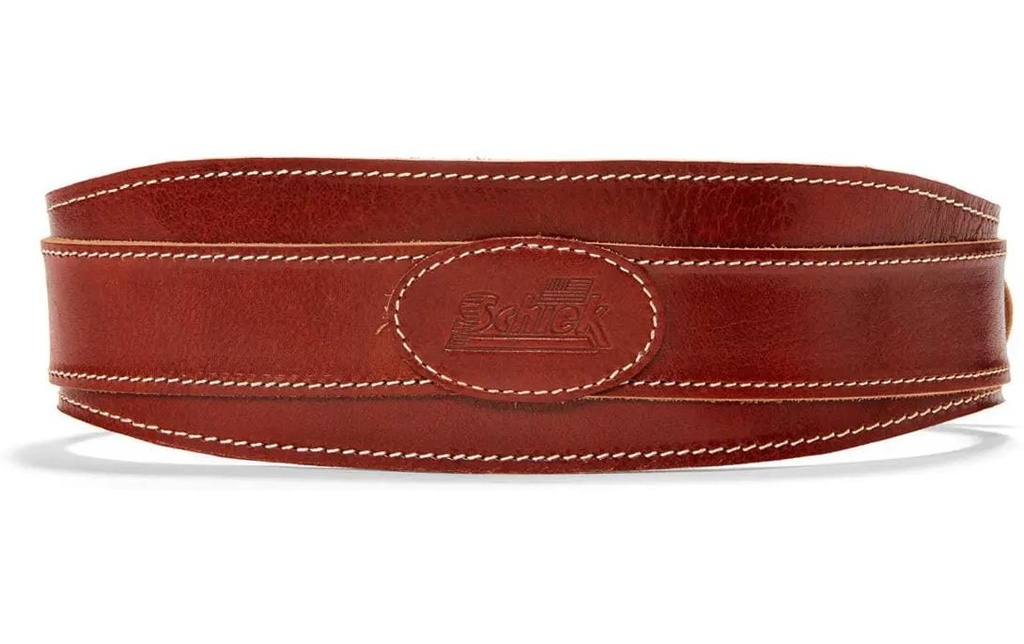 Schiek Sports Leather Lifting Belt, marron XL