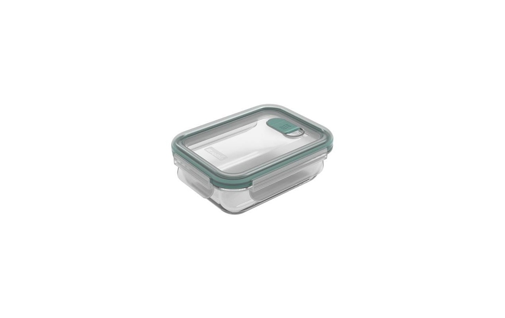 Rotho Boîte en verre avec couvercle NALA 0.38 l, Transparent