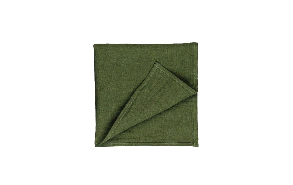 PROFLAX Serviette en tissu Toile 40 x 40 cm, 1 pièce, Olive