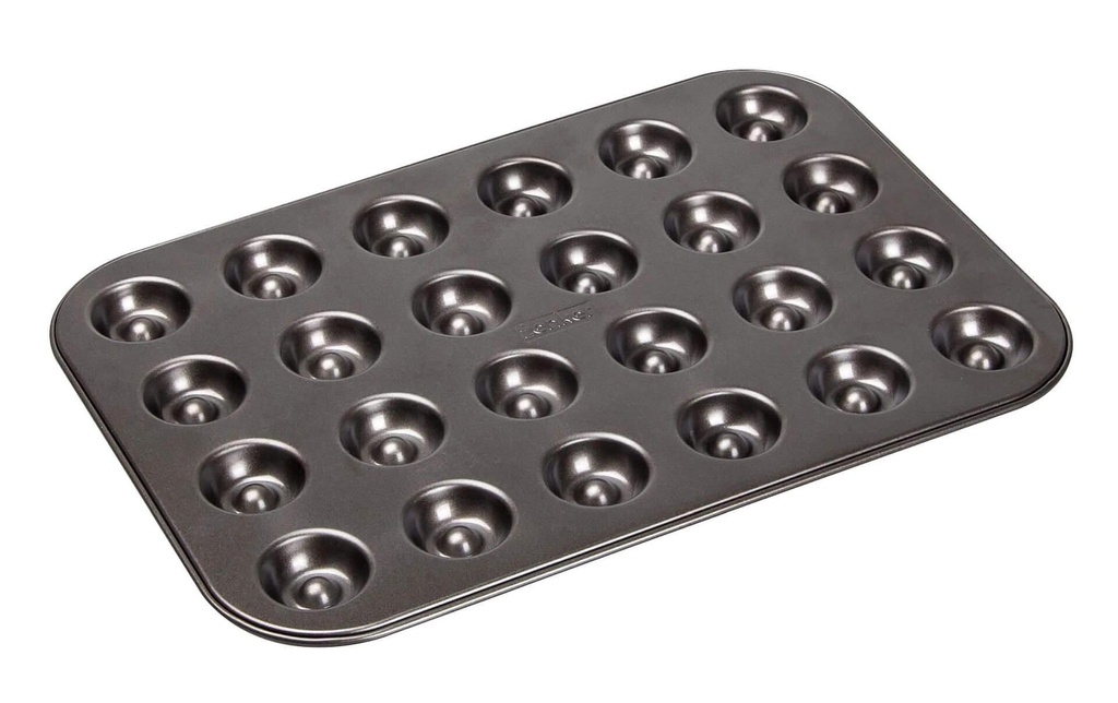 Zenker Plat de cuisson des beignets Sparkling Christmas 24 auges