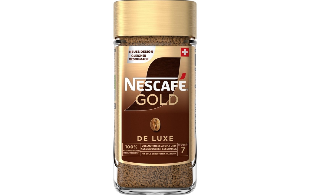 Nescafé Gold De Luxe café soluble bocal 200 g