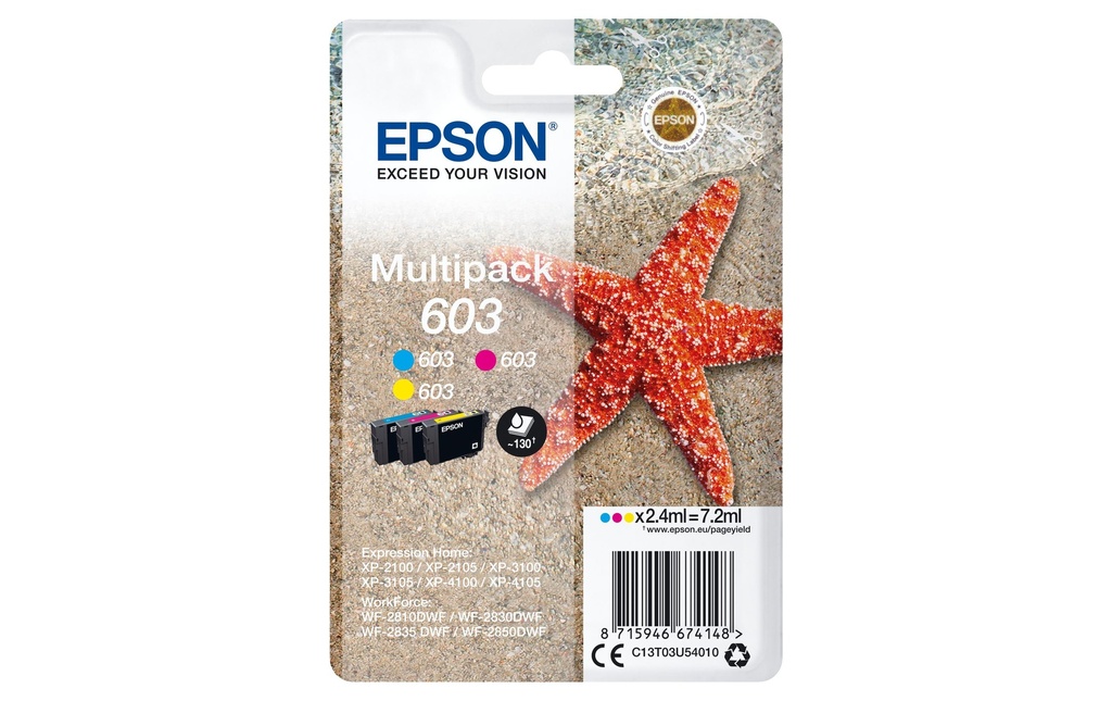 Epson Encre 603 / C13T03U54010