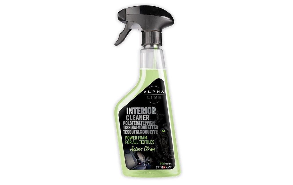 Alpha Line Nettoyant d'intérieur Textile, plastique&alcantara, déclencheur 500 ml 500 ml