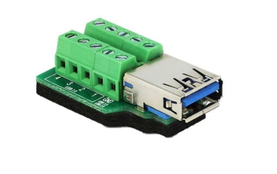 Delock Adaptateur USB 3.0 Bloc de terminaison - Prise USB A