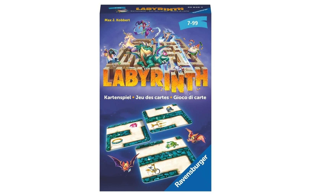 Ravensburger Jeux de cartes Labyrinthe – Jeu de cartes