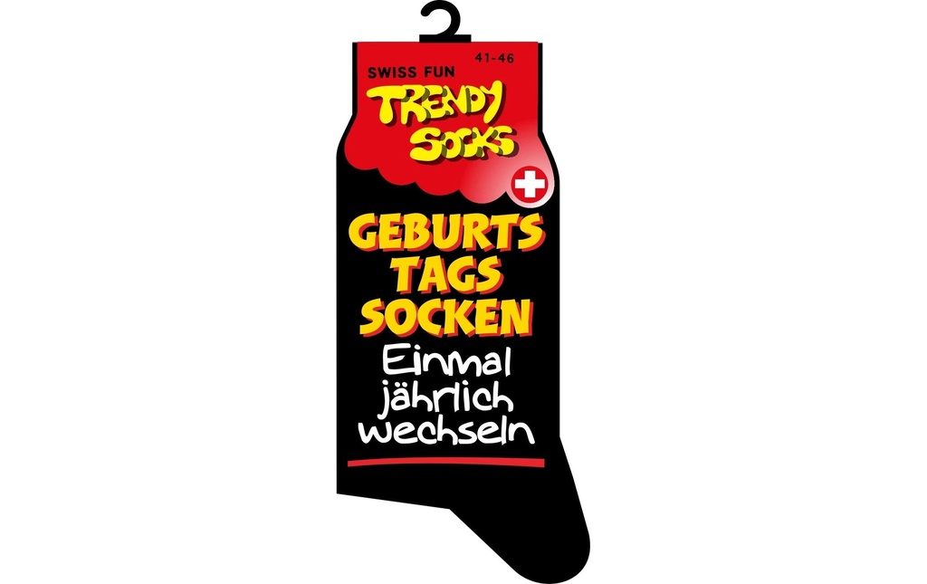 Trendcompany Chaussettes Anniversaire 41-46