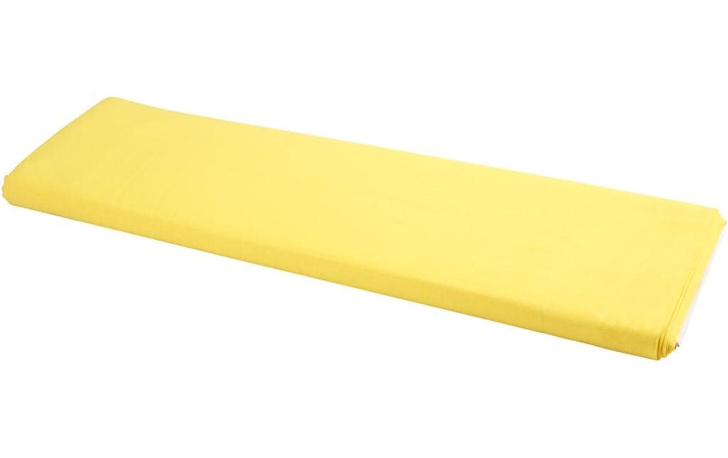 Creativ Company Tissu 145 cm x 1000 cm, Jaune