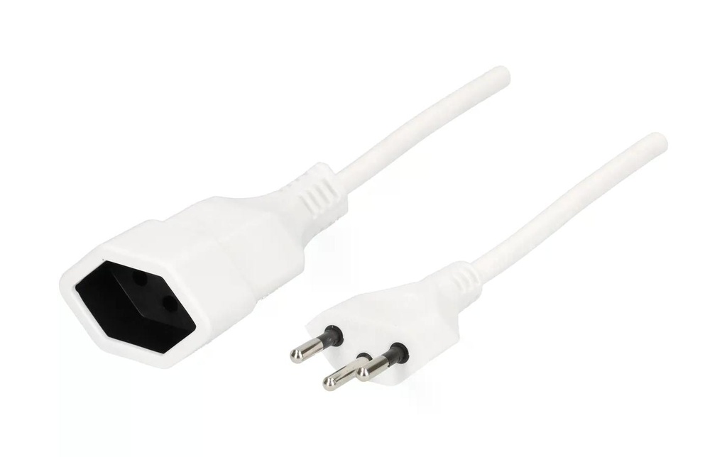 Max Hauri Câble de prolongation 0.25 m T13 - T12, Blanc