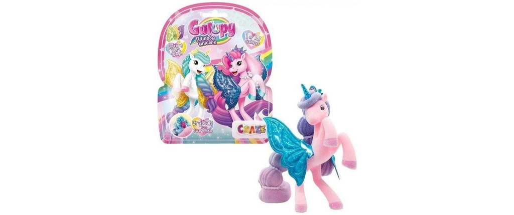 Craze Licorne arc-en-ciel figurine Assorti