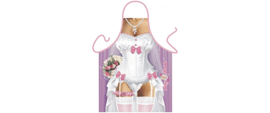 Trendcompany Tablier de cuisine Sexy Braut