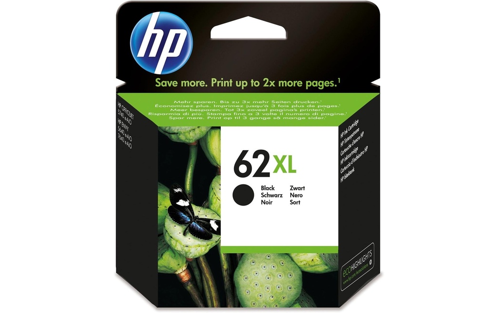 HP Encre Nr. 62XL (C2P05AE) noir