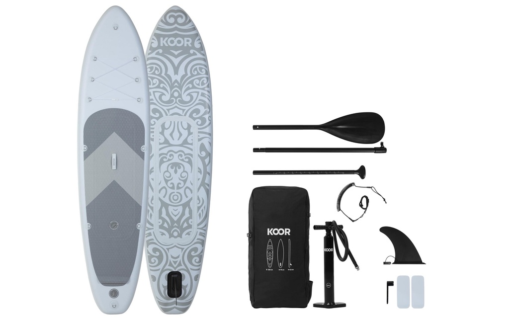 KOOR Planche de SUP Nuusa Allround 10'6 avec système à double chambre