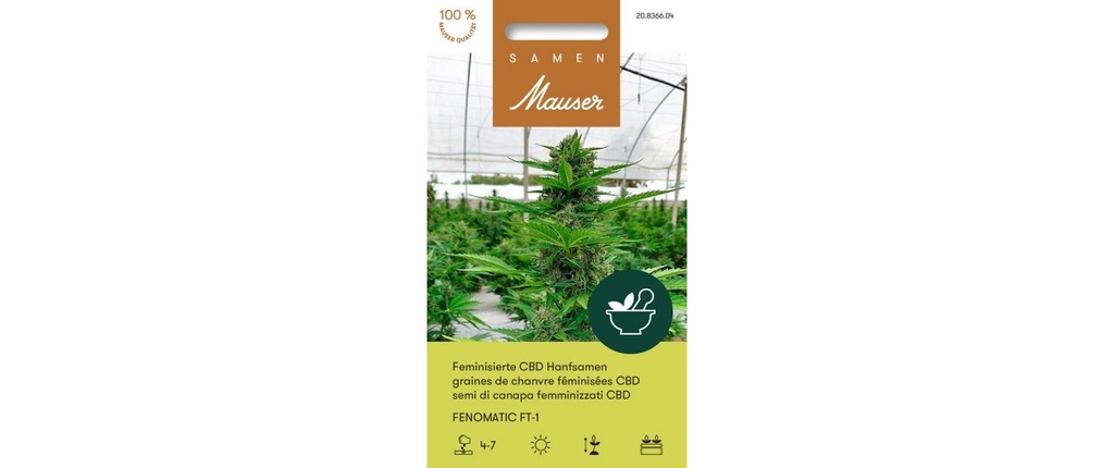 Samen Mauser Semence Cannabis Fenomatic FT-1