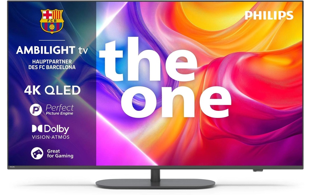 Philips TV 50PUS9000/12 The One 50 4K QLED Ambilight TV, 2025