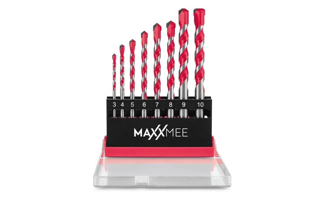 MAXXmee Kits de multiforets - 8 pcs. - Rouge
