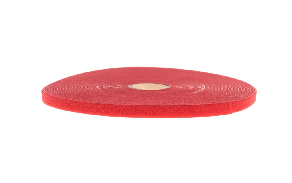 FASTECH Rouleau de bande auto-agrippante ETN Fast Strap 10 mm x 25 m, rouge