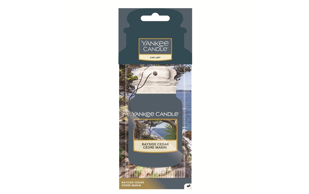 Yankee Candle Signature Désodorisant pour voiture Car Jar Bayside Cedar