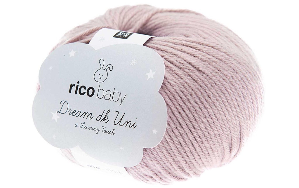 Rico Design Laine Baby Dream Uni dk 50 g, Lilas