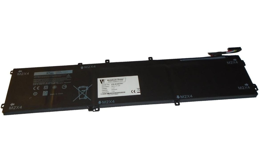 Vistaport Batterie pour DELL Precision 5520/5530/5540 sans lecteur DVD
