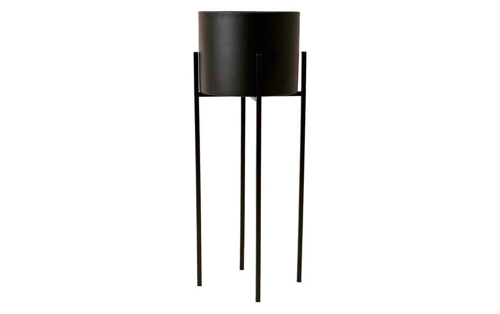Esmée Pot debout 60.5 cm x 23.5 cm, noir