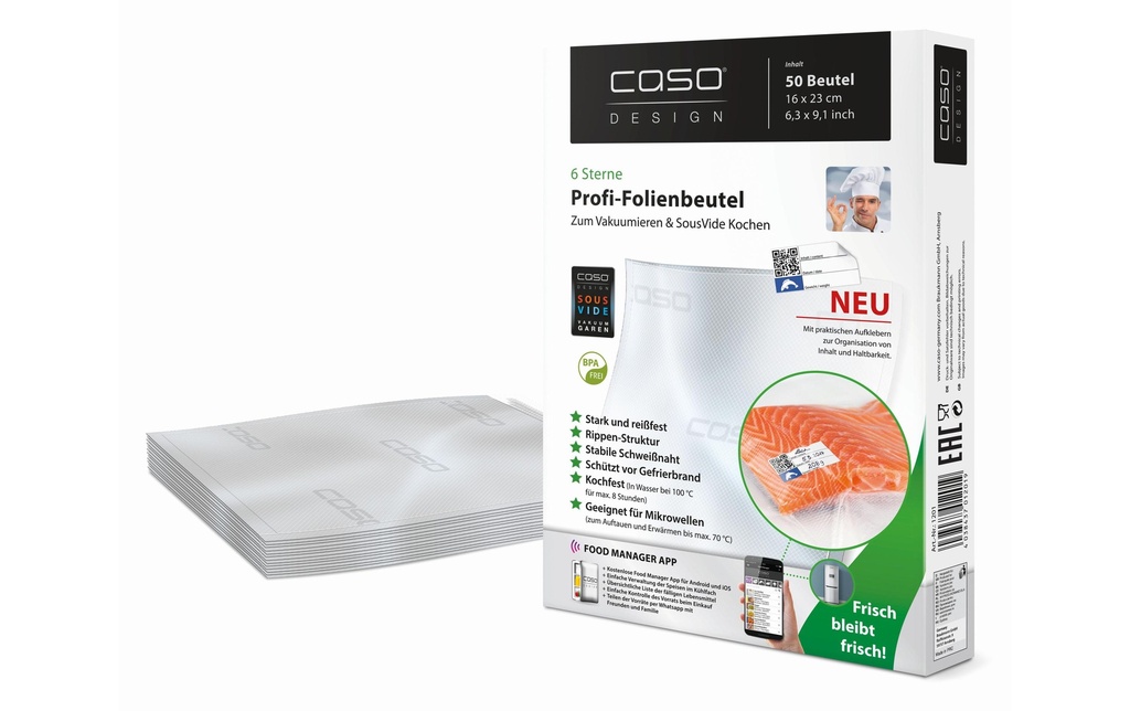 Caso Sachet de mise sous vide 50 Pièce/s