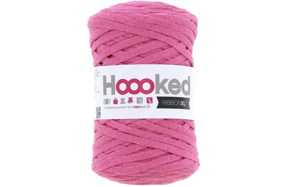 Hoooked Laine Ruban XL 250 g, Rose
