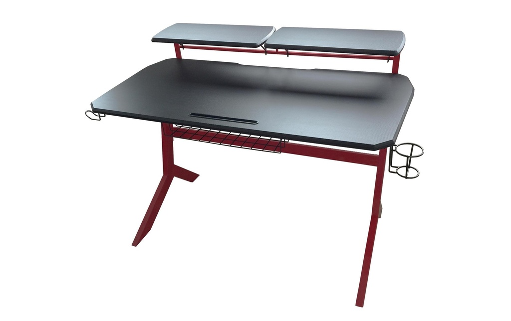 LC-Power Table de jeu LC-GD-1R Noir/Rouge