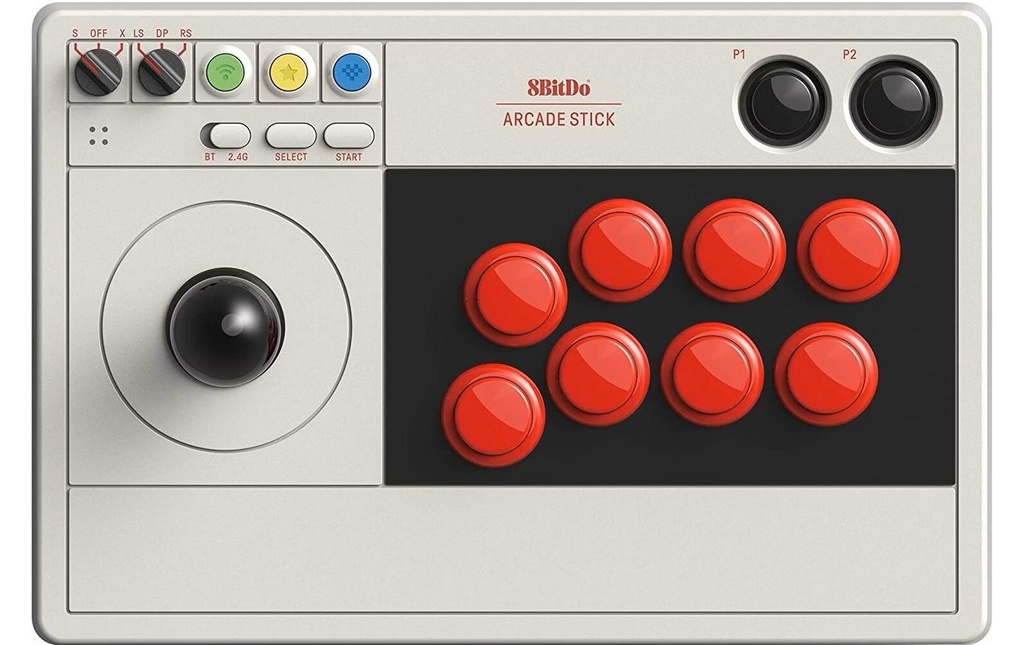 8bitdo Bastone arcade gris