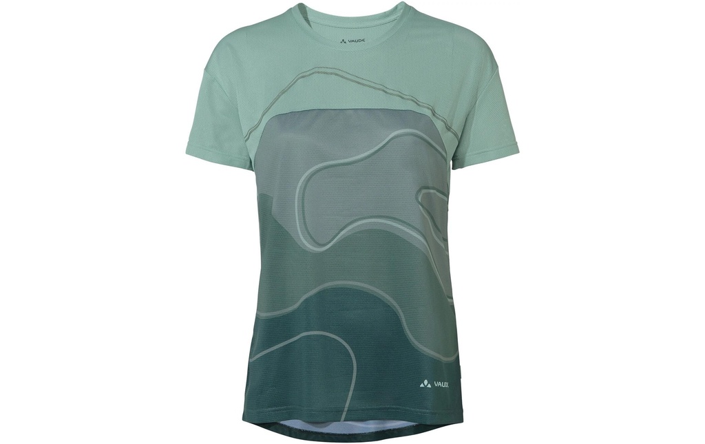 VAUDE Femmes T-Shirt Wo Moab VI deep pond Vert, Taille 44