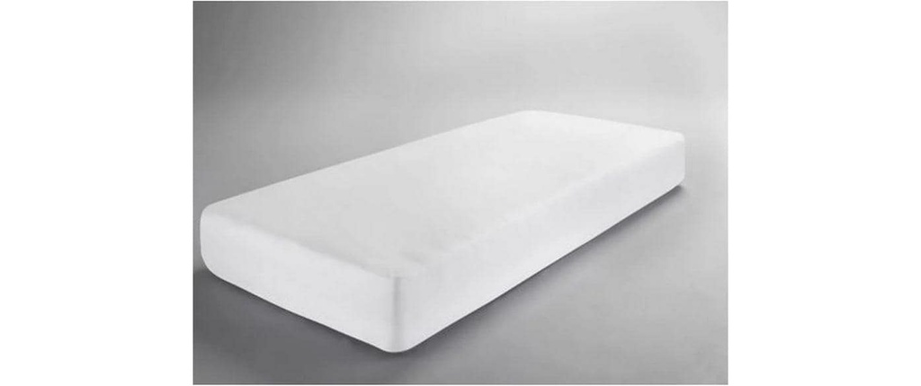 Dormisette Couvre-matelas Standard 140 x 200 cm, Blanc