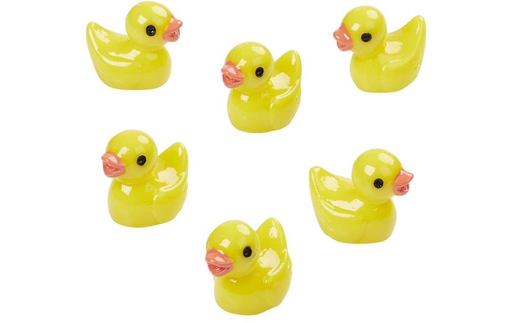 HobbyFun Mini ustensiles Canard de bain Jaune
