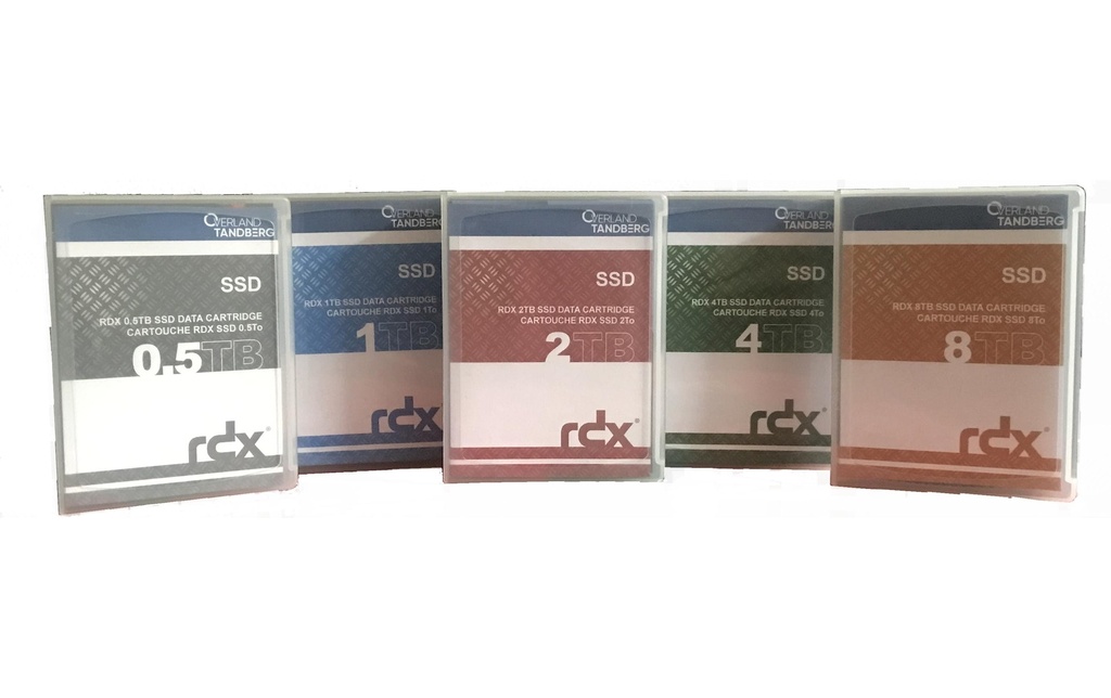 Tandberg Data Medium RDX (SSD) 8877-RDX 1 TB 1 Pièce/s