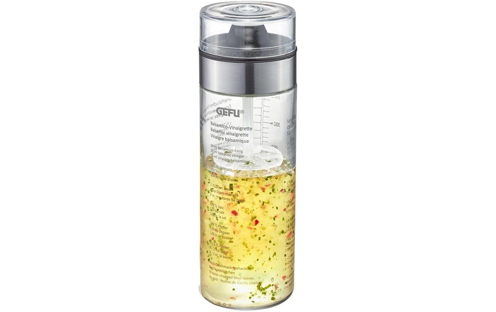 GEFU Shaker pour vinaigrette MIX 350 ml