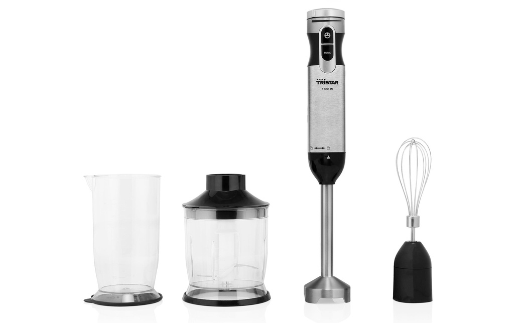 Tristar Mixeur plongeant Set 1000 W, Métal