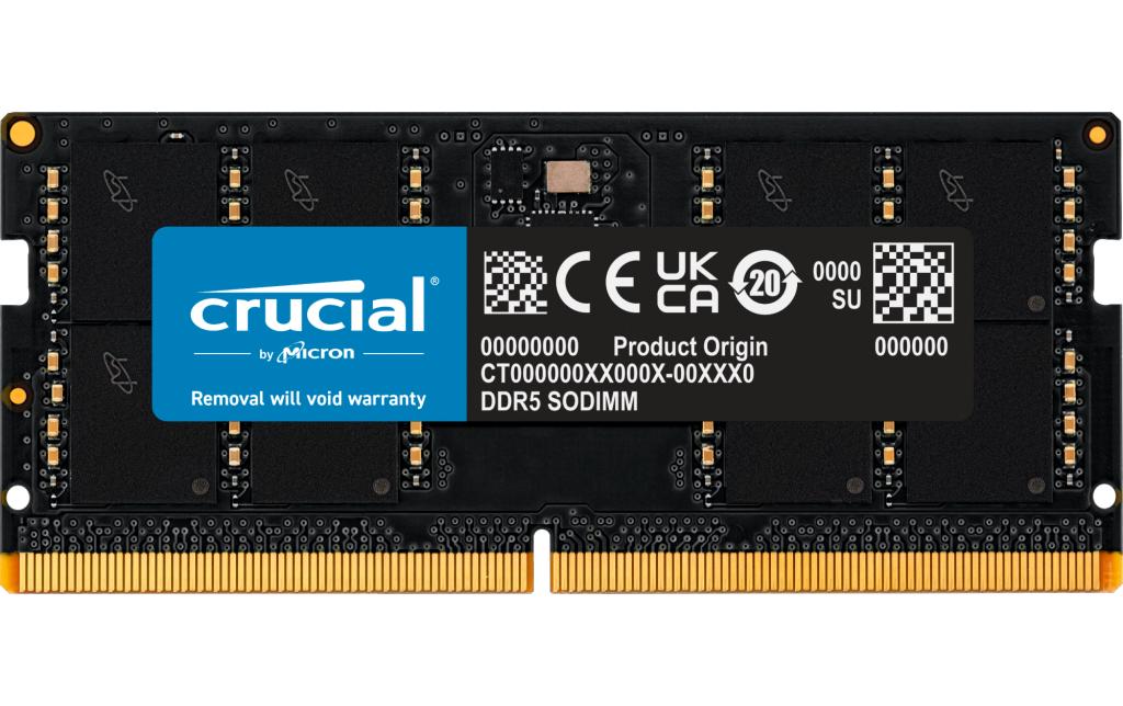 Crucial SO-DDR5-RAM CT32G48C40S5 4800 MHz 1x 32 GB