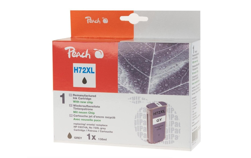 Peach Encre HP No. 72XL (C9374A) Grey
