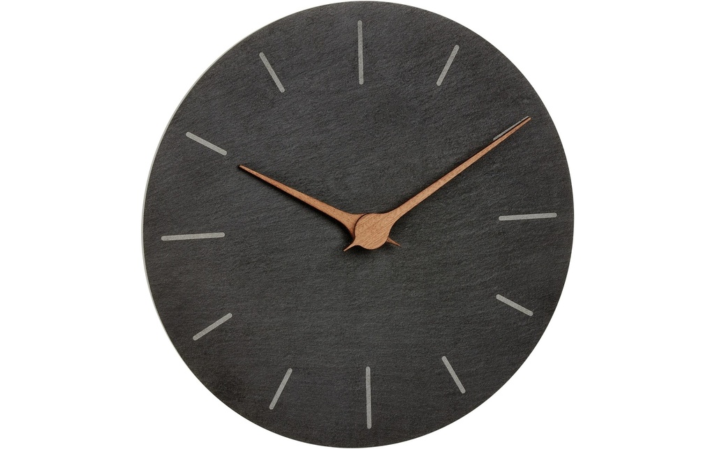 TFA Dostmann Horloge murale Noir